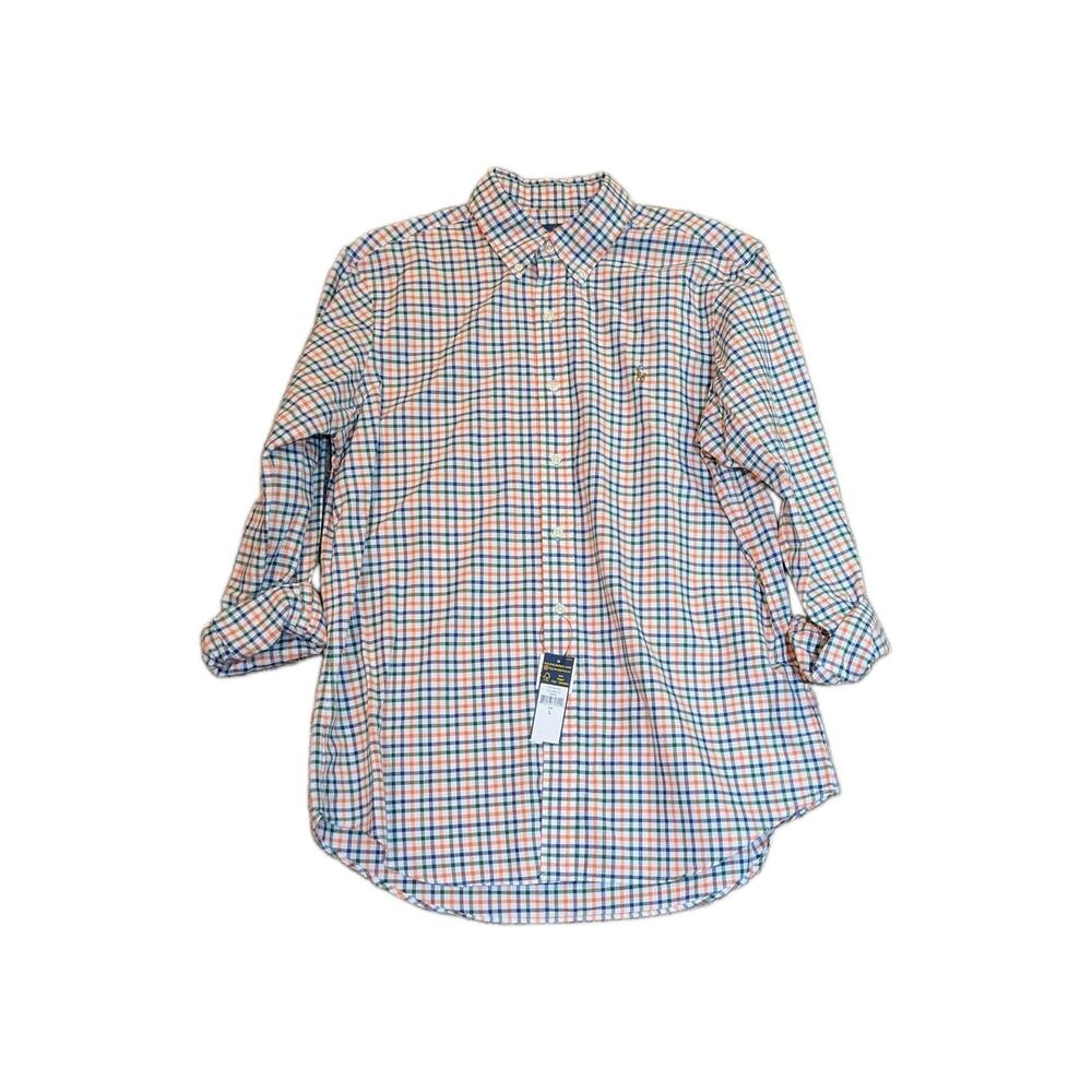 Polo Ralph Lauren Plaid Classic Fit Cotton Button Up Shirt
